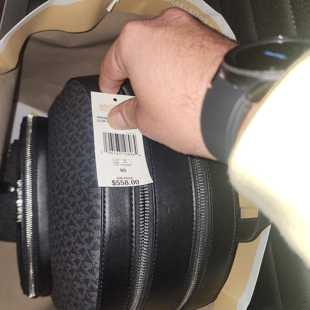 Mk backpack with wallet for women